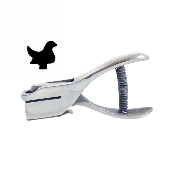 Chicken or Bird - Custom Loyalty Card Hole Punch With Paper Reservoir Without Ring Without Chain