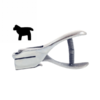 Dog - Custom Loyalty Card Hole Punch With Paper Reservoir Without Ring Without Chain