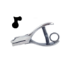 Music Note - Custom Loyalty Card Hole Punch Without Paper Reservoir With Ring Without Chain