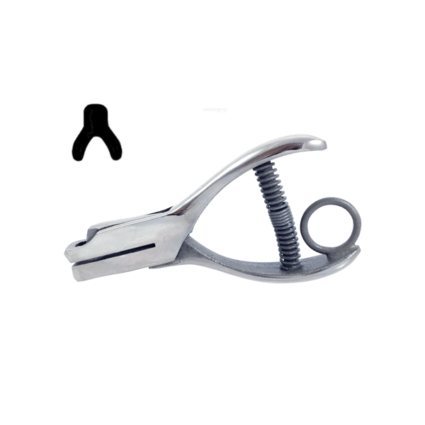 Wishbone - Custom Loyalty Card Hole Punch Without Paper Reservoir With Ring Without Chain