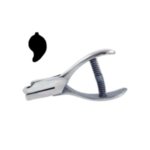 Chili Pepper - 1/4" - Custom Loyalty Card Hole Punch Without Paper Reservoir Without Ring Without Chain