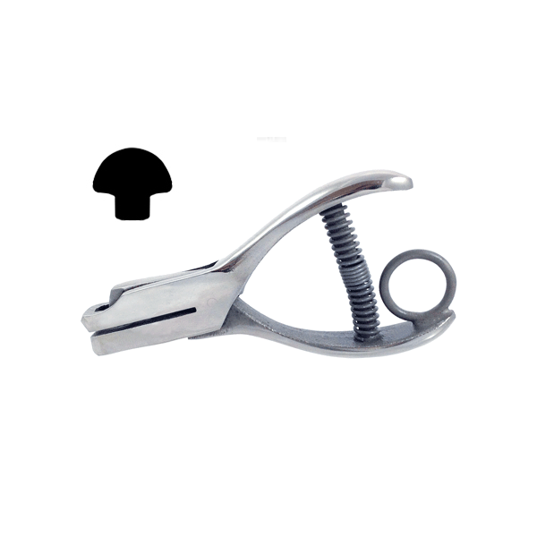 Mushroom - Custom Loyalty Card Hole Punch Without Paper Reservoir With Ring Without Chain